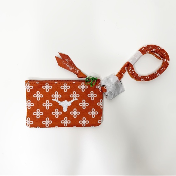 VERA BRADLEY UNIVERSITY OF TEXAS ZIP ID LANYARD - Picture 2 of 4